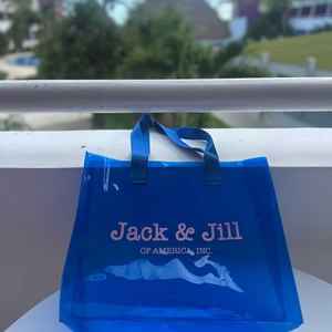 Sac fourre-tout transparent Jack and Jill en PVC, pour le shopping, la plage, les voyages, réutilisable, logo personnalisé, fournisseur en gros - Product Image 3