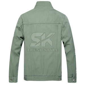 Factory Made New Arrival <b>Long</b> Sleeve Men Jeans <b>Jacket</b> Custom Design Cheap Price Wholesale Men <b>Winter</b> <b>Jacket</b> - Product Image 2