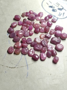 Rubí Natural en Bruto, Gema sin Cortar, Cristales Minerales Sueltos, Especímenes al por Mayor, Rocas de Zafiro Rosa a Granel, Fábrica de Joyería - Product Image 2