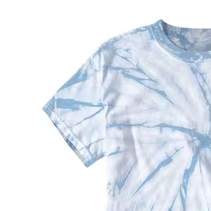 Vente en gros de nouveaux produits tendance : t-shirts tie-dye, vêtements streetwear, t-shirts unis à manches courtes pour hommes, t-shirts tie-dye personnalisés pour adultes - Product Image 4