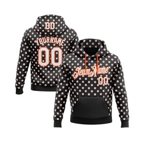 Sweat à capuche en coton de haute qualité, design esthétique baseball personnalisé avec éléments gothiques, vente en gros, vêtements de sport décontractés pour hommes - Product Image 6