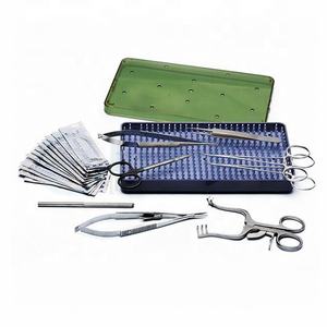 Kit básico de cirugía general de 5 piezas Kit de herramientas de instrumentos quirúrgicos esenciales - Product Image 1