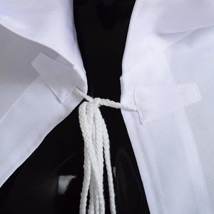 Manteau de Chevalier Médiéval avec Croix des Templiers, Costume Blanc à Capuche Unisexe en Polyester Imprimé, Tenue de Crusader Renaissance pour Fête d'Halloween - Product Image 4