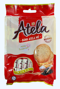 HALAL ISO ATELA Sésamo Crispy Crackers 228G Salado Dulce Sabor Bolsita Caja Embalaje FMCG Producto Vietnam Buen Precio - Product Image 2