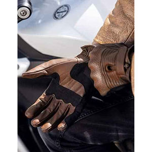 ถุงมือขี่มอเตอร์ไซค์หนังแท้ปักโลโก้แบบกำหนดเอง สำหรับกีฬาและแข่งรถ - Product Image 6