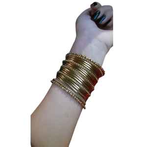 Bracelets en verre kashmiri multicolores tendance et lumineux avec perles taille émeraude, couleurs personnalisées, bijoux d'anniversaire - Product Image 1