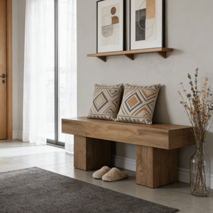 Panca per Sala da Pranzo in Legno Massello - Product Image 4