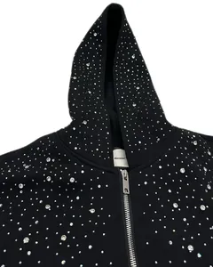 Sudadera con Capucha de Forro Polar Personalizada para Hombre, 100% Poliéster, Sudadera Cálida de 100% Algodón con Tejido de Punto para la Temporada de Invierno - Product Image 2