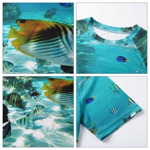 เสื้อตกปลาโพลีเอสเตอร์ 100% จากโรงงานผู้ผลิต ป้องกันรังสียูวี UPF 50+ ไซส์ใหญ่ น้ำหนักเบา แห้งเร็ว ระบายอากาศได้ดี - Product Image 4
