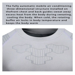 Men's Workout Sublimated <b>Compression</b> <b>Shirt</b> Pants Breathable 100% Polyester Long Sleeve Sports <b>Compression</b> Sets - Product Image 3