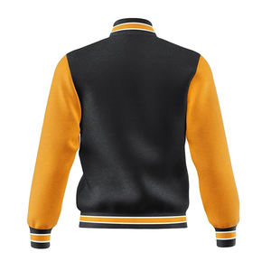 Blouson universitaire coupe-vent respirant personnalisé, style universitaire, maillot de football, vente en gros, modèle vierge pour le baseball - Product Image 3