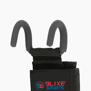 อุปกรณ์พยุงข้อมือ ELIXE SPORTS แบบปรับได้ รูปตัวยู ทำจาก EVA กันลื่น ปิดด้วยแถบตีนตุ๊กแก สีดำ สำหรับทุกเพศ เหมาะสำหรับยกน้ำหนัก - Product Image 2