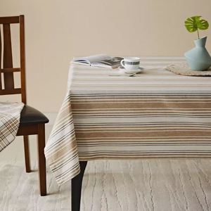 Stripe <b>Table</b> Cloth Modern Dining <b>Table</b> <b>Cover</b> Washable Cotton Stripe <b>Table</b> Cloth Stylish Dining By Manufacturer - Product Image 3