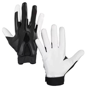 Wholesale Printed American Football Receiver Gloves High Quality Lightweight Breathable Grip Anti Slip <b>Sticky</b> Silicone Palm UV - Product Image 1