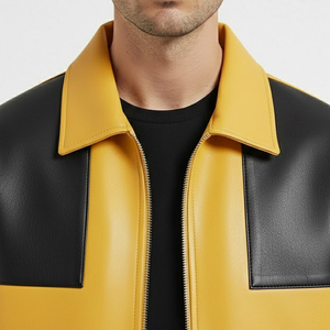 Genuine Sheep <b>Leather</b> Animal Skin <b>Leather</b> <b>Jacket</b> For Men Style Unique <b>Real</b> <b>Leather</b> <b>Jacket</b> For Men Motorcycle Winter <b>Jacket</b> Men - Product Image 4