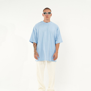 Camiseta Extra Grande para Hombre, 100% Algodón Premium, Suave, Gruesa, Transpirable, de Secado Rápido, Estilo Urbano - Product Image 4