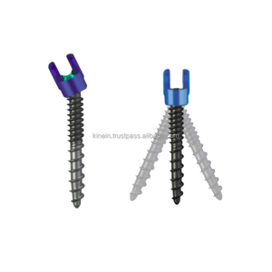 Tornillo Pedicular Poliaxial, Implante Espinal Ortopédico de Titanio Multidireccional para Fijación Espinal Dorsolumbar Posterior - Product Image 5