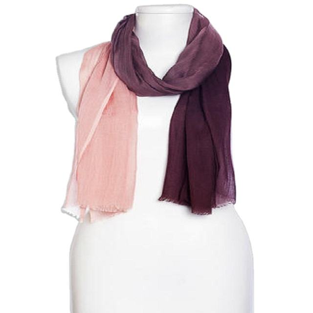 Two Tone Scarves Wholesale New Fashion Ombre Fashion Scarf Shawl - Main Image