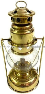 โคมไฟน้ำมันเล็กน้อยทองเหลืองเรือ8 ''leeds BURTON ตกแต่งตะเกียงน้ำมันสำหรับตกแต่งบ้าน - Product Image 3