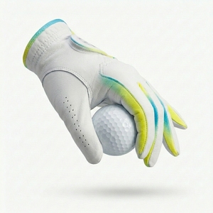 Guante de Golf Personalizado de Piel de Cabretta Premium, para Mano Izquierda, Unisex, Duradero, Agarre Suave, Transpirable, para Exteriores, OEM, ODM - Product Image 4