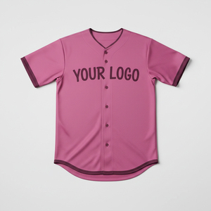 Maillot de baseball en promotion pour hommes – Faible MOQ – Uniforme de baseball - Product Image 2
