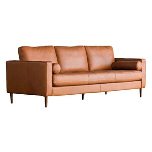 โซฟาที่ทันสมัยเป็นมิตรต่อสิ่งแวดล้อมแบบนอร์ดิกโซฟาโซฟาหนังโซฟาตกแต่งสไตล์มินิมอลเฟอร์นิเจอร์บ้านและห้องนั่งเล่น - Product Image 1