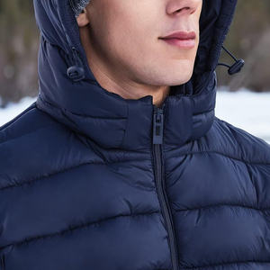 Cold Weather Windproof Thermal Winter Outerwear Men Puffer <b>Jacket</b> Men's <b>Thick</b> Padded Puffer <b>Jacket</b> For Sale - Product Image 6