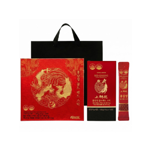 โสมแดงเกาหลีพรีเมียมสกัดแบบไม่มีน้ำตาล ชนิดแท่งสีทอง 30 ซอง สารสกัดจากรากสคูเทลลาเรีย ช่วยฟื้นฟูความเหนื่อยล้า ซัปโปนินเสริมอาหาร - Product Image 1