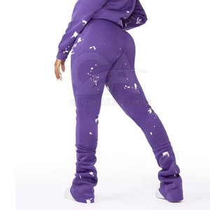 Ensemble de survêtement imprimé pour femme, 2 pièces, style streetwear décontracté, ensemble sweat à capuche et jogging, logo personnalisé, sweat-shirt imprimé pour femme - Product Image 5