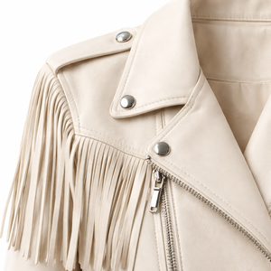 Bulk Order Leather Fringe <b>Cape</b> <b>Womens</b> Jackets Wholesale - Custom OEM Supplier & Manufacturer - Product Image 4
