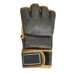 Guantes de Lucha MMA Vintage de Primera Calidad, Guantes de Entrenamiento y Sparring para Artes Marciales, Guantes MMA para Adultos - Product Image 1
