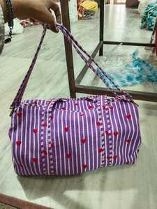 Sac de voyage matelassé en coton, bagage cabine, sac de sport, sac de week-end, sac de yoga, fournisseur OEM, export, vente en gros - Product Image 3
