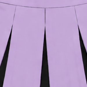 Falda Plisada de Animadora Color Lavanda para Mujeres y Niñas, Uniforme Deportivo Escolar para Equipo de Baile, Entrenamiento, Competencia y Actuaciones - Product Image 3
