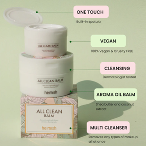 Heimish All Clean Balm Natural Cotton <b>Makeup</b> <b>Remover</b> for Face 120ml Soft Authentic Made in Korea - Product Image 4