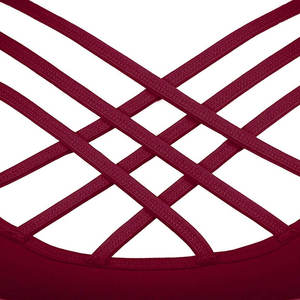 เสื้อชั้นในกีฬาแบบซัพพอร์ตสูงสำหรับผู้หญิง ออกกำลังกาย ฟิตเนส ชุดออกกำลังกาย - Product Image 5