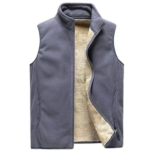 Veste imperméable avec gilet doublé en tissu polaire, vêtements de mode, gilet décontracté, gilet de pêche - Product Image 2