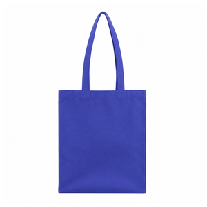 Nouveau sac de courses simple avec poignée, sac fourre-tout pour épicerie, couleur et taille personnalisées, en coton, pour le shopping - Product Image 1