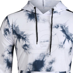 Sudaderas con capucha sublimadas para hombre, suministro de fábrica, sudaderas con capucha en blanco para impresión personalizada, ropa deportiva, sudaderas con capucha sublimadas para hombre OEM - Product Image 4