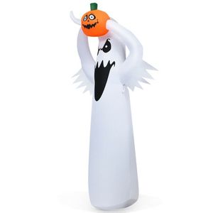 Fantasma Inflable de Halloween de 6 Pies con Luces LED de Calabaza para Decoraciones de Jardín al Aire Libre - Product Image 2