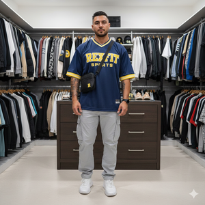เสื้อยืดโอเวอร์ไซส์ทรงหลวม ผ้าตาข่าย น้ำหนักเบา 240 GSM  รับสกรีนโลโก้ตามแบบ  วัสดุคุณภาพดี  ขั้นต่ำในการสั่งซื้อน้อย - Product Image 3