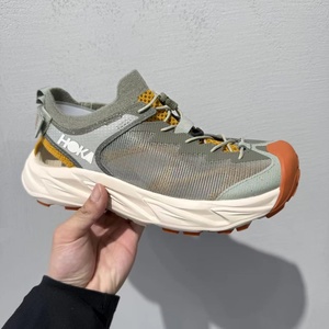 Chaussures de randonnée HOKS respirantes en mesh, à lacets élastiques à libération rapide, amortissantes, avec coussin épais, antidérapantes, pour l'extérieur - Product Image 6