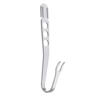 Retractor de Rodilla de Alta Calidad con Palanca Ósea Curva de 180-240 mm (9.12 pulgadas), Punta Cónica en U, Elevador de Cirugía Ósea Hohmann - Product Image 3