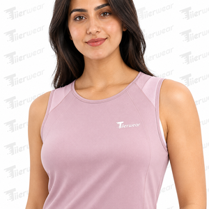 <b>Women</b> Fit Tank Top <b>Sleeveless</b> Sportswear Gym Fitness Workout Running Yoga Training <b>Shirt</b> Breathable Lightweight - Product Image 6