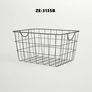 Elegant Handmade Stainless Steel <b>Wire</b> <b>Basket</b> Storage Organizer with Stands for Bathroom Foldable Dishwasher & Oven Safe - Product Image 2