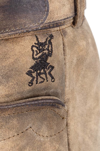 Shorts en Lederhosen bavarois pour hommes, brodés, pantalons traditionnels Trachten, vêtements décontractés pour l'Oktoberfest - Product Image 3