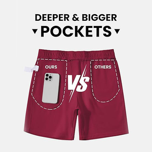 Fleece Solid Shorts Multi Pocket <b>Carpenter</b> Utility Loose Fit Joggers Drawstring Heavy Sweat <b>Pants</b> Casual 100% Cotton - Product Image 2