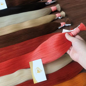Meilleur Prix Extensions de Cheveux Humains en Gros Couleurs Variées Vietnam Vente en Gros Cheveux Vierges Bruts Premium 100g Texture Lisse Style Luxe - Product Image 1