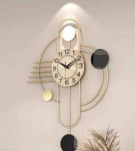 Wholesale customizable <b>metal</b> wall <b>clock</b> elevates the overall atmosphere of a room instantly amazingly made by ARTISTIQUE - Product Image 2