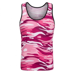 Solid Casual Washed 100% Cotton Mens Gym Bodybuilding Fitness Tank Top Quick Dry <b>Vest</b> Sport <b>Stringer</b> Sleeveless T-Shirt - Product Image 4