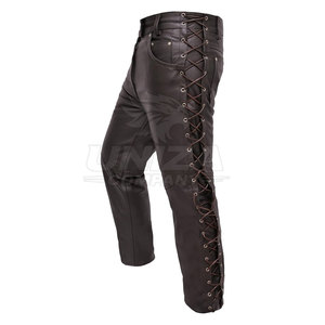 Export Quality Winter <b>Plus</b> <b>Size</b> Motorbike <b>Leather</b> <b>Pant</b> for Men Strong Material Comfortable with Safety Stitching Fine Finish - Product Image 2